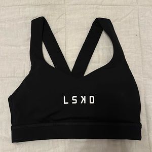 LSKD Sports Bra XS Black